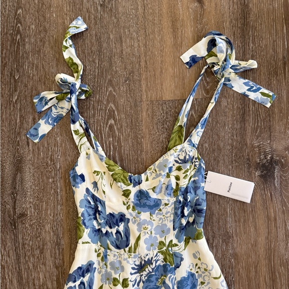 Reformation Nadira Dress (Lucca) Sz 0 Petite - Picture 2 of 4